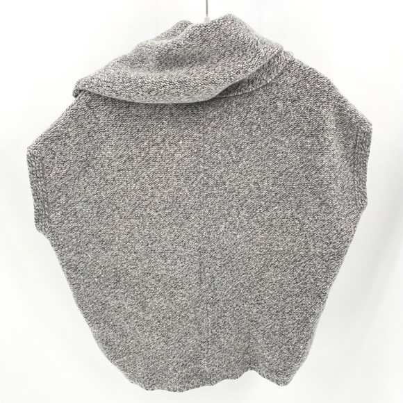 SAKS FIFTH AVE - Cowl Neck Cap Sleeve Wool Top - Picture 3 of 7